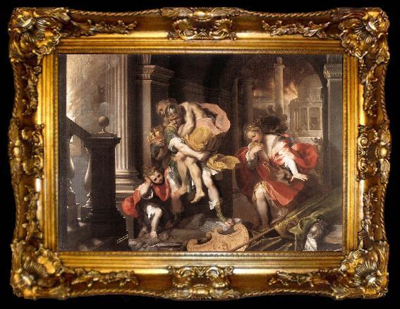 framed  BAROCCI, Federico Fiori Aeneas